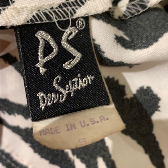 Zebra Print Open Back and Racer Back Tank - Picture 5 of 5